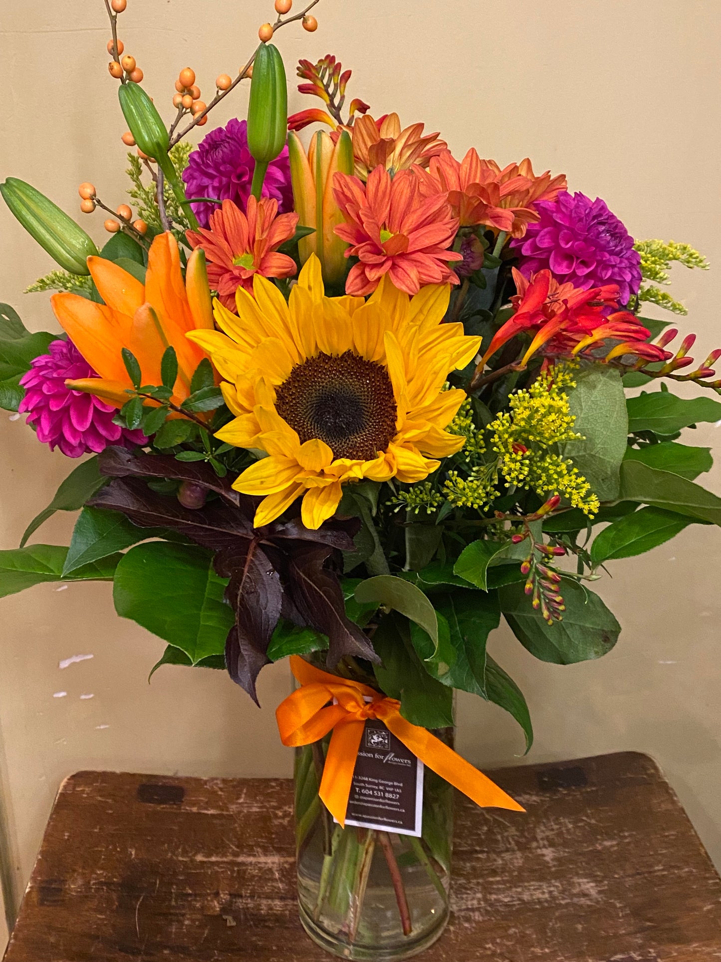 Everyday Vased Arrangement - Colourful